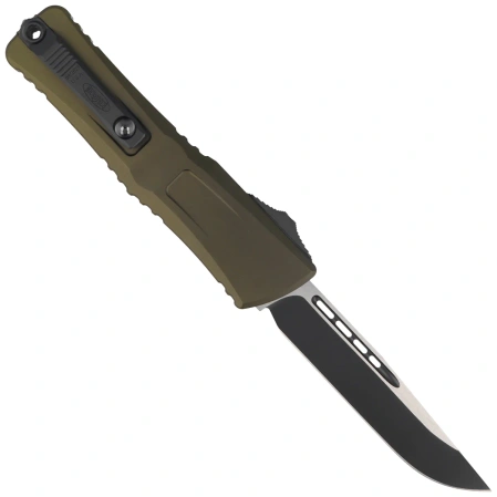 Nóż automatyczny OTF Microtech Combat Troodon Gen III S/E OD Green Aluminium, Black M390MK by Tony Marfione (1143-1OD)
