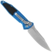 Microtech Socom Elite Auto S/E Automatic Knife Blue Aluminum, Stonewashed M390 by Tony Marfione (160A-10BL)