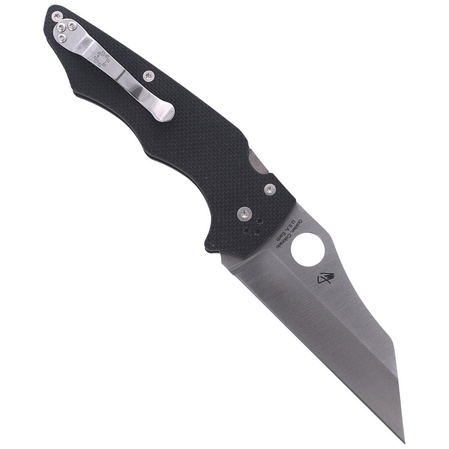 Spyderco YoJumbo Knife Black G10, Satin CPM S30V by Michael Janich (C253GP)