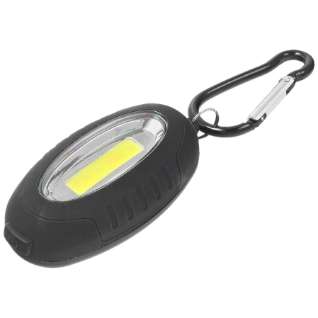 Mil-Tec Mini Key Chain Light Black, 80 Lumens, 2x CR2032 (15183700)