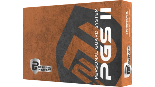 Umarex P2P PGS II KIT Pepper Spray Launcher with Torch, Black-Orange (2.2058-1)