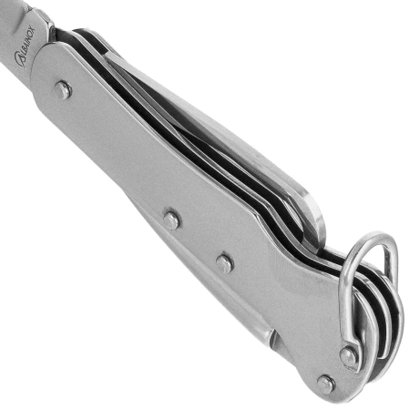 Nóż składany żeglarski Martinez Albainox Marinera Gray Steel, Mirror 3Cr13Mov (10260)