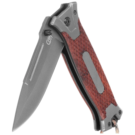 Herbertz CJH Knife Rattan Wood, Titanium 420 (10000398)