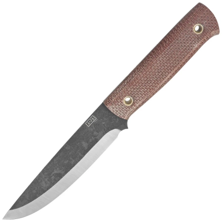 Za-Pas Knife Biwi 12 Brown Micarta, Two Tone 4H13 (BW12-M-BR)