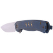 WE Knife Seer LE No 381/610 Blue Titanium, Rubber Silver (WE20015-2)