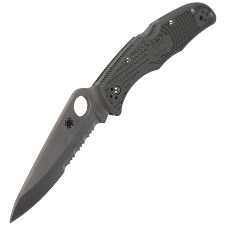 Spyderco Endura 4 FRN Foliage Green CombinationEdge Knife (C10PSFG)