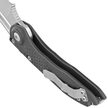 Nóż automatyczny Microtech Stitch-A S/E Black Aluminium, Stonewashed by Borka Blades and Tony Marfione (169-10)