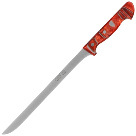 Nóż kuchenny do porcjowania MAM Ham Slicer Red Metakrilat, Stainless Steel (4380)