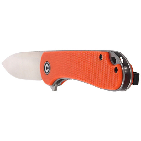 CIVIVI Knife Elementum Flipper Orange G10, Satin Finish (C907R)
