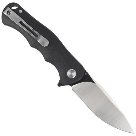Nóż składany Bestech Bobcat Black G10, Black Stonewashed / Satin D2 (BG22A-2)