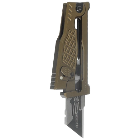 Nóż grawitacyjny Reate EXO-U V2 Gravity Diamond Pattern Bronze Aluminium, Stainless Steel