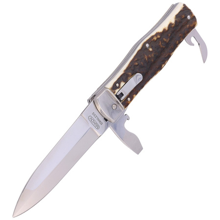 Mikov Predator Deer Stag, Mirror switchblade (241-NP-3/KP)