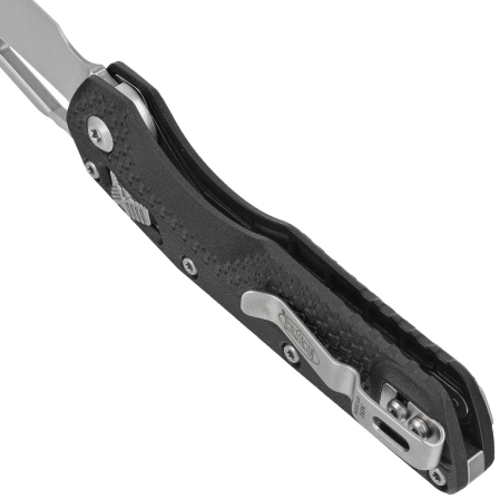 Nóż składany Microtech MSI S/E Black Tri-Grip Polymer, Stonewashed M390MK by Tony Marfione (210T-10PMBK)