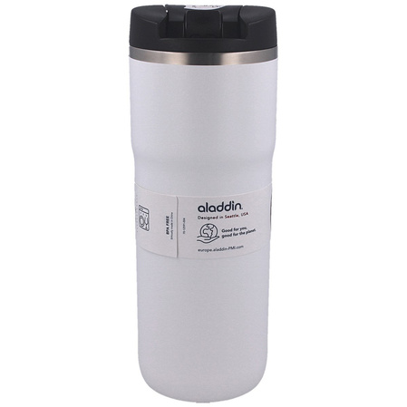 Thermal mug Aladdin Java Leak-Lock 0.47L Snowflake White (10-06646-009)