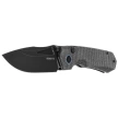 Remette Rhino MC319B Knife Black Micarta, Black Titanium 14C28N