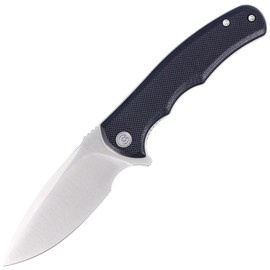 Civivi Mini Praxis Knife Black G10, Satin D2 (C18026C-2)