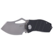 Kubey Ceyx Knife Black G10, Satin D2 (KU335A)