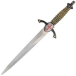 Decor Habitat Templar Dagger Black/Gold ABS, Satin Stainless Steel (S0301)