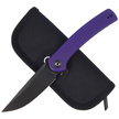CIVIVI Knife Mini Asticus Purple G10, Black Stonewashed 10Cr15CoMoV (C19026B-4)