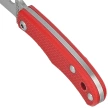 Nóż składany Spyderco Bug Red G10, Satin 12C27 (C133GRDP)