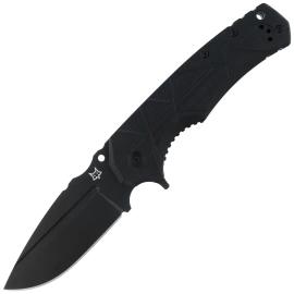 Fox Uro Knife Black G10, Black PVD Niolox by Wander Tactical (FX-557 B)