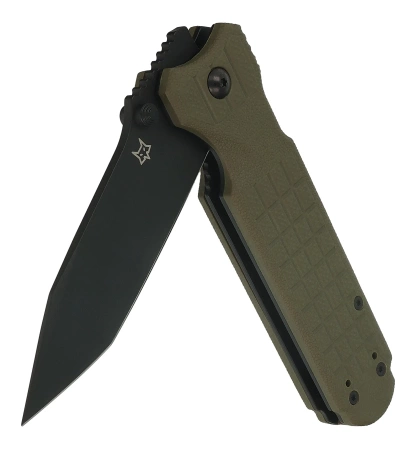 Nóż automatyczny Fox Predator Evolution OD Green FRN, Black Idroglider Niolox (FX-449 OD)