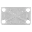 Kolce do samobrony KickForce Self-Defense Boots Spikes, White (KF-WHT)