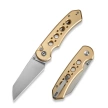 Civivi Pragma Prime Knife Champagne Aluminum, Satin 14C28N (C24067-3)
