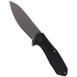 WE Knife Mote Black Titanium, Gray Stonewashed CPM S35VN by Ostap Hel (2005C)