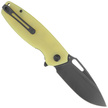 Nóż składany Kubey Tityus Translucent Yellow G10, Dark Stonewashed D2 (KU322G)