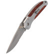 Nóż składany Herbertz CJH Pakka Wood/Steel, Satin 420 (256410 - 44199)