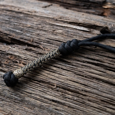 M-Tac knife lanyard Scandinavian Granule Black paracord (10278102)