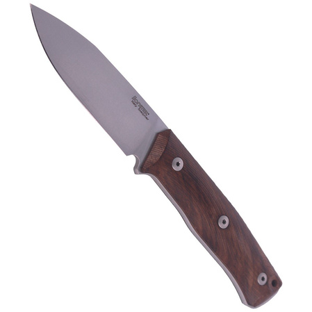 LionSteel Bushcraft Walnut / Fixed Satin Blade (B35 WN)