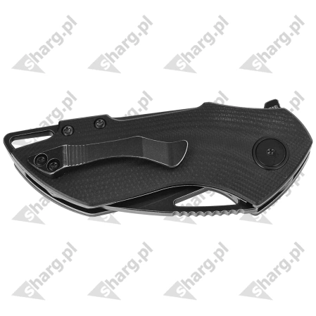 Nóż składany Bestech Riverstone Black G10, Black Stonewashed 154CM by Frank Grissom (BL03C)