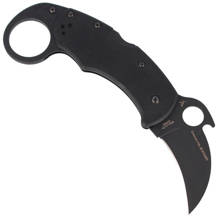 Spyderco Karahawk G-10 All Black Karambit (C170GBBKP)