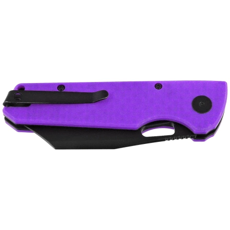 Nóż składany Bestechman Guardian Purple G10, Black PVD D2 (BMK11H)