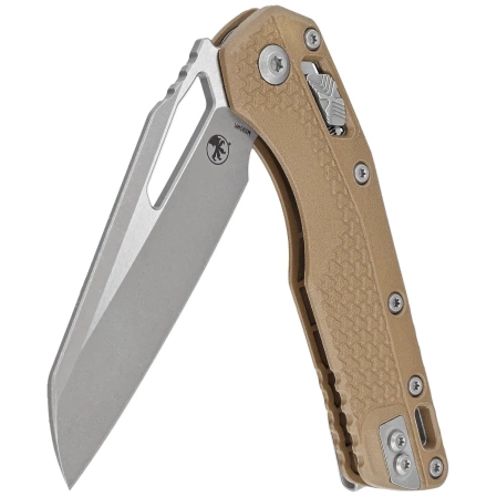 Microtech MSI S/E Dark Earth Polymer, Apocalyptic M390MK by Tony Marfione (210T-10APPMDE)