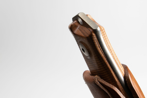 Nóż LionSteel Bushcraft Santos Wood, Stone Washed Sleipner by Molletta (B41 ST)