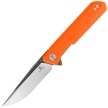 Bestechman Knife Dundee Orange G10, Grey Titanized / Satin D2 by Ostap Hel (BMK01H)