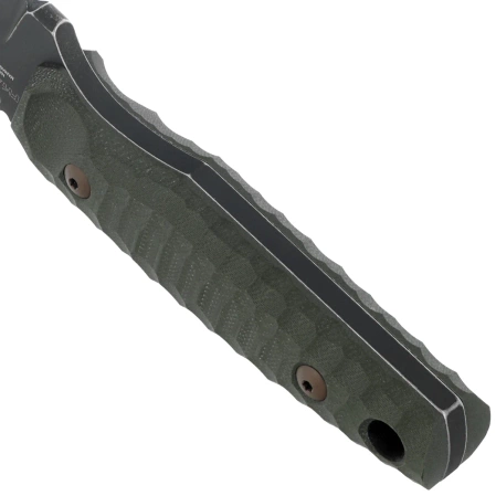 Nóż Fox KS OD Green G10, Top Shield Antracite Stonewashed Niolox by GZ Tactical Knives (FX-627 G10OD)
