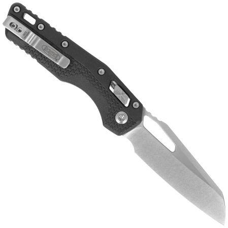 Microtech MSI S/E Black Tri-Grip Polymer, Stonewashed M390MK by Tony Marfione (210T-10PMBK)