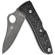 Nóż składany Spyderco SpyOpera Sprint Run Carbon Fiber, Damasteel Thor by Massimo Salice Sanna (C255CFPD)