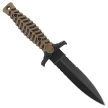 Nóż boot K25 RK-32206 Coyote ABS/Black Rubber, Black Titanium 7Cr17Mov