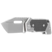 Midgards Messer The Utgard Nano Gray Stainless Steel/Black G10, Bead Blasted CPM D2 by Janosch Jensen knife (MM011)
