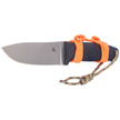 BlackFox Vesuvius Black G10, Stone Washed D2 by Alfredo Doricchi (BF-710 D2)
