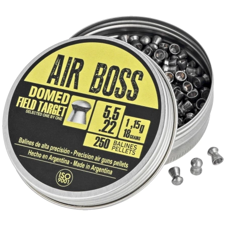 Śrut Apolo Air Boss Domed Field Target 5.5 mm, 250 szt. 1.15g/18.0gr (30203)