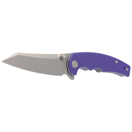 Civivi Knife P87 G10 Purple, Silver Bead Blasted Nitro-V by Kaila Cumings (C21043-2)