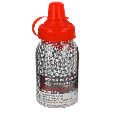 Śrut BBs Borner Premium 4.5 mm, 1500 szt. (00173720)