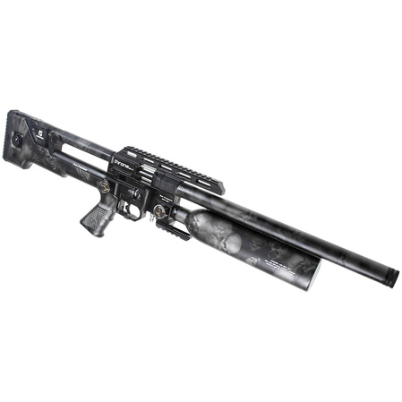 Reximex Throne Gen 2 Skull Camo 6.35mm PCP Air Rifle with Regulator and Sound Moderator
