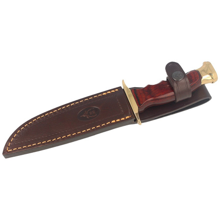 Nóż Muela BW-14 Pakka Wood, Satin X50CrMoV15